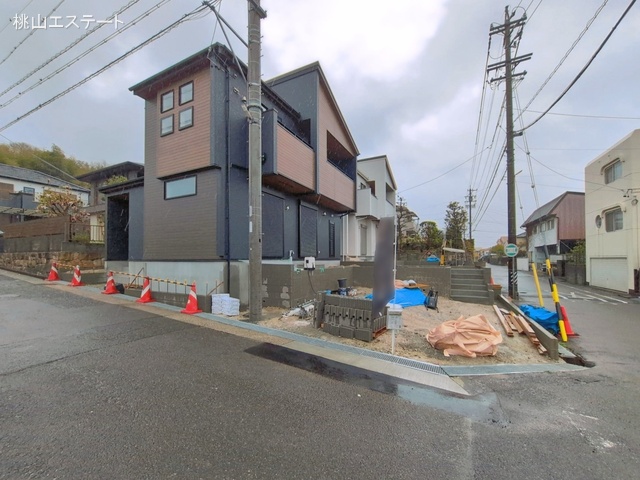 愛知県豊明市二村台7丁目の新築戸建て外構写真 2026年3月30日撮影