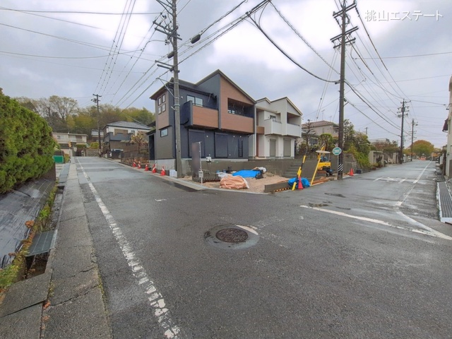 愛知県豊明市二村台7丁目の新築戸建て外構写真 2026年3月30日撮影