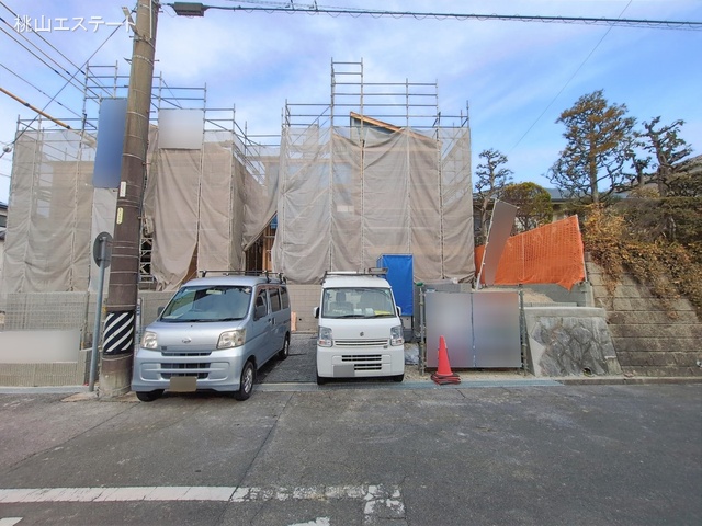 愛知県豊明市二村台７丁目の新築戸建て上棟写真 2026年2月5日撮影