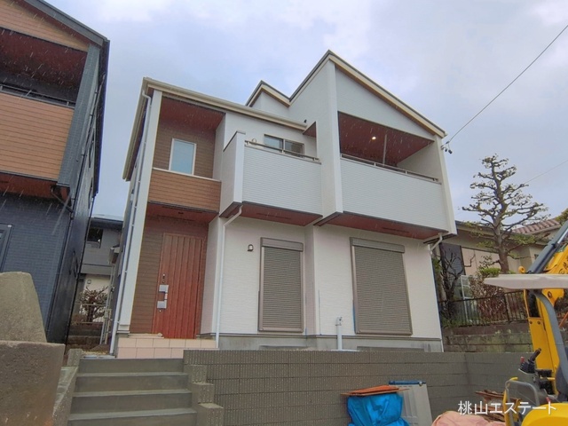 愛知県豊明市二村台７丁目の新築戸建て外構写真 2026年3月30日撮影