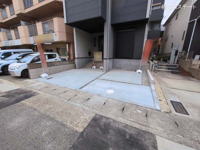 愛知県名古屋市緑区曽根２丁目の新築戸建て完成写真 2026年3月1日撮影