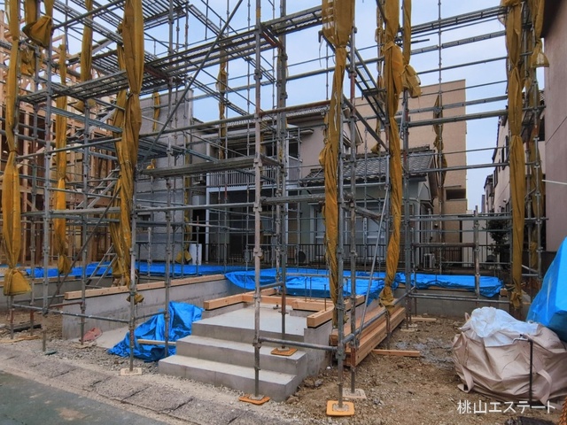 愛知県名古屋市守山区鳥神町の新築戸建て基礎写真 2026年3月17日撮影