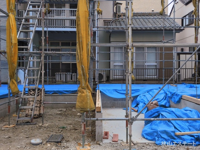 愛知県名古屋市守山区鳥神町の新築戸建て基礎写真 2026年3月17日撮影