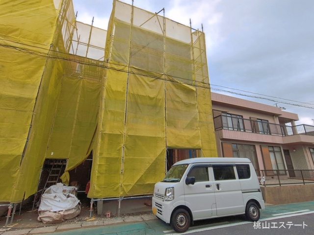 愛知県名古屋市守山区鳥神町の新築戸建て上棟写真 2026年4月6日撮影