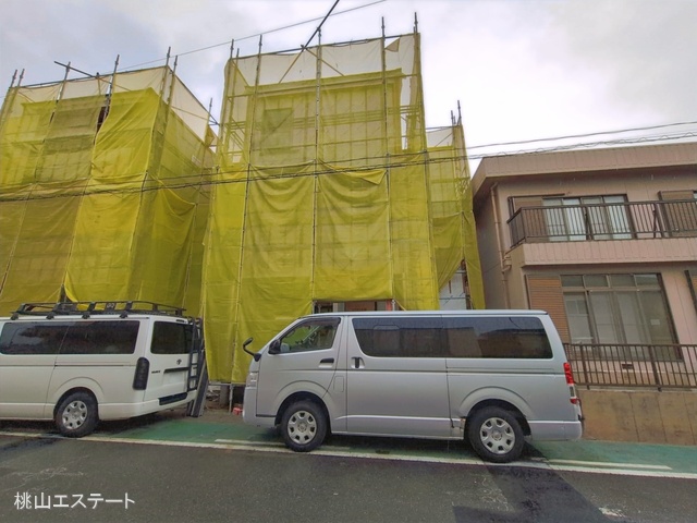 愛知県名古屋市守山区鳥神町の新築戸建てシート写真 2026年5月20日撮影