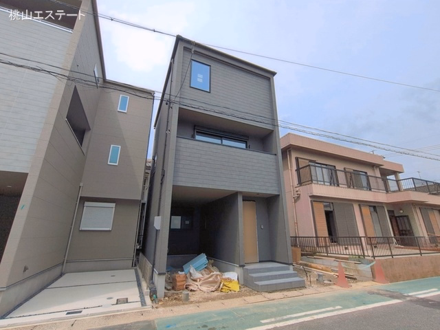 愛知県名古屋市守山区鳥神町の新築戸建て外構写真 2026年6月15日撮影