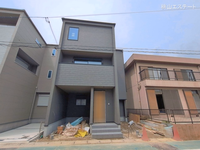 愛知県名古屋市守山区鳥神町の新築戸建て外構写真 2026年6月15日撮影