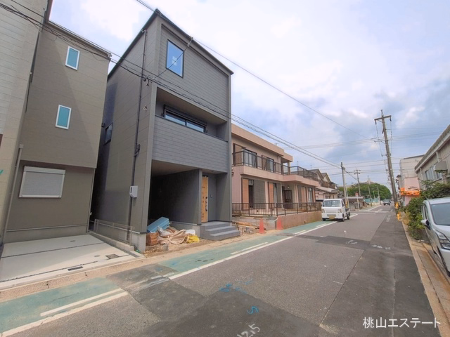 愛知県名古屋市守山区鳥神町の新築戸建て外構写真 2026年6月15日撮影
