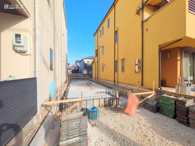 愛知県名古屋市中村区稲葉地町４丁目の新築戸建て基礎写真 2025年12月10日撮影