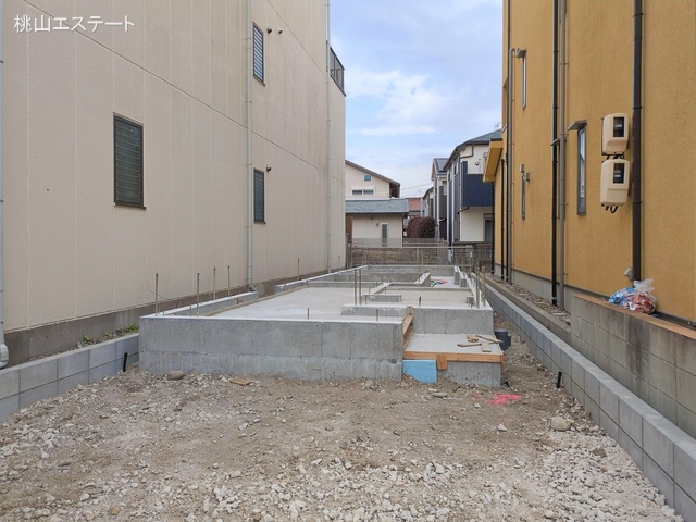 愛知県名古屋市中村区稲葉地町４丁目の新築戸建て基礎写真 2026年1月12日撮影