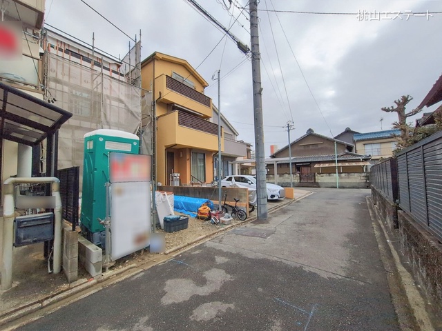 愛知県名古屋市中村区稲葉地町４丁目の新築戸建てシート写真 2026年2月25日撮影