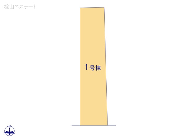 愛知県名古屋市中村区稲葉地町４丁目の新築戸建て全体区画図 ※図面と異なる場合は現況を優先