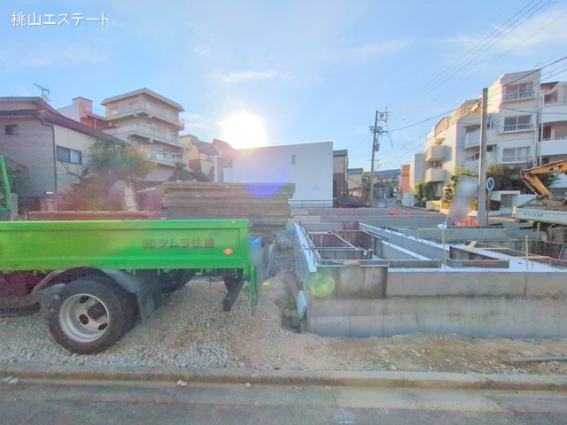 愛知県名古屋市南区呼続2丁目の新築戸建て基礎写真 2025年12月10日撮影