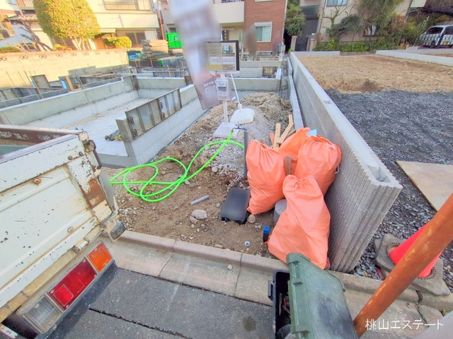 愛知県名古屋市南区呼続2丁目の新築戸建て基礎写真 2025年12月10日撮影