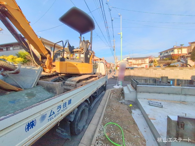愛知県名古屋市南区呼続2丁目の新築戸建て基礎写真 2025年12月10日撮影