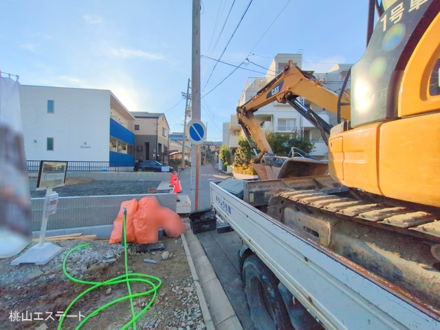 愛知県名古屋市南区呼続2丁目の新築戸建て基礎写真 2025年12月10日撮影