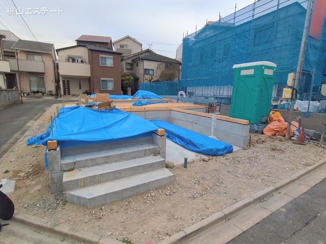 愛知県名古屋市南区呼続２丁目の新築戸建て基礎写真 2026年2月23日撮影