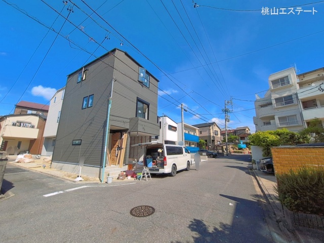 愛知県名古屋市南区呼続2丁目の新築戸建て外構写真 2026年5月10日撮影