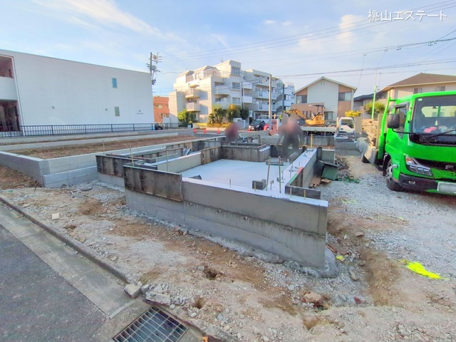 愛知県名古屋市南区呼続２丁目の新築戸建て基礎写真 2025年12月10日撮影