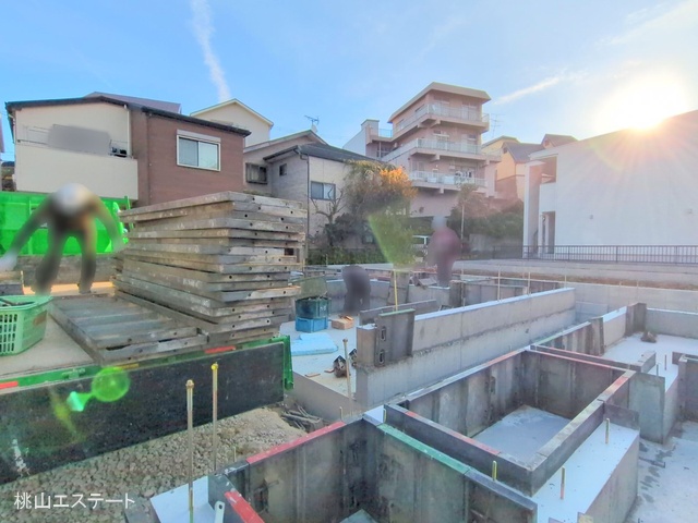 愛知県名古屋市南区呼続２丁目の新築戸建て基礎写真 2025年12月10日撮影