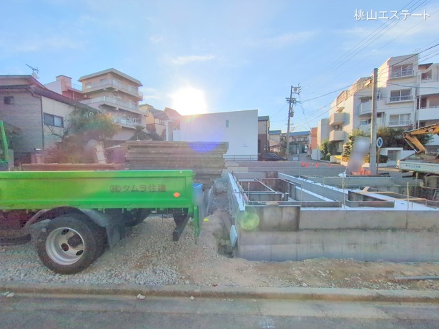 愛知県名古屋市南区呼続2丁目の新築戸建て基礎写真 2025年12月10日撮影