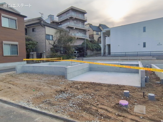 愛知県名古屋市南区呼続２丁目の新築戸建て基礎写真 2026年1月6日撮影