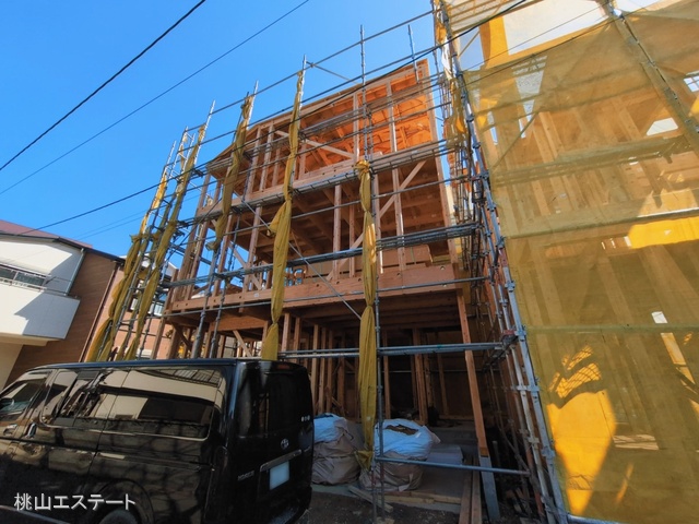 愛知県名古屋市南区呼続2丁目の新築戸建て上棟写真 2026年3月4日撮影