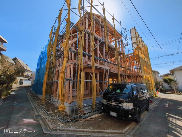 愛知県名古屋市南区呼続2丁目の新築戸建て上棟写真 2026年3月4日撮影