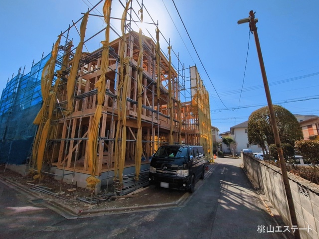 愛知県名古屋市南区呼続2丁目の新築戸建て上棟写真 2026年3月4日撮影