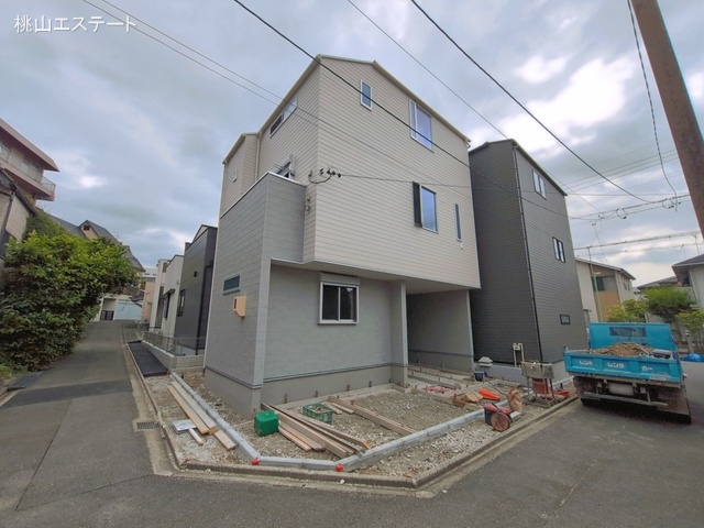 愛知県名古屋市南区呼続２丁目の新築戸建て外構写真 2026年6月4日撮影