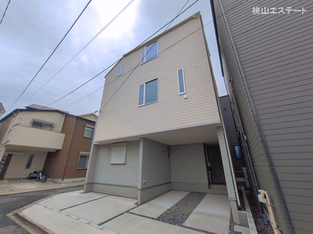愛知県名古屋市南区呼続２丁目の新築戸建て完成写真 2026年7月1日撮影