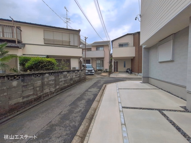 愛知県名古屋市南区呼続２丁目の新築戸建て完成写真 2026年7月1日撮影