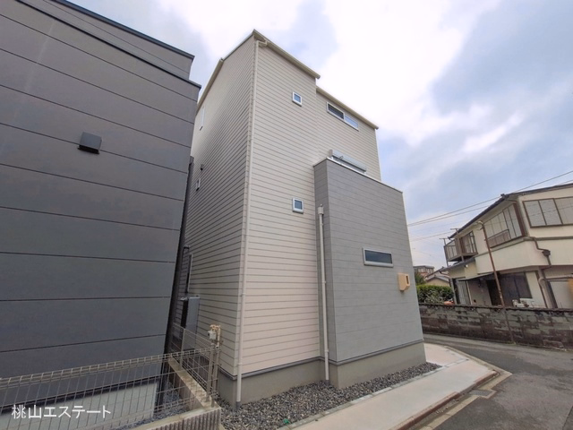 愛知県名古屋市南区呼続２丁目の新築戸建て完成写真 2026年7月1日撮影