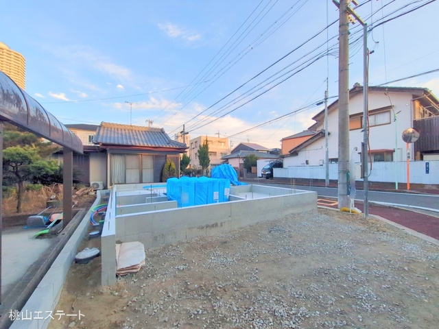 愛知県名古屋市北区成願寺1丁目の新築戸建て基礎写真 2025年12月10日撮影