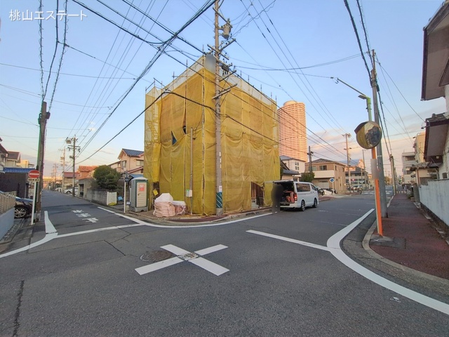 愛知県名古屋市北区成願寺１丁目の新築戸建て上棟写真 2026年1月12日撮影