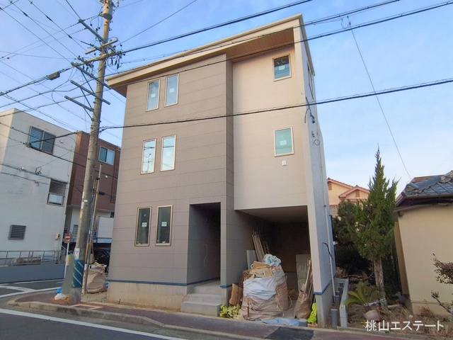 愛知県名古屋市北区成願寺１丁目の新築戸建て外構写真 2026年2月4日撮影