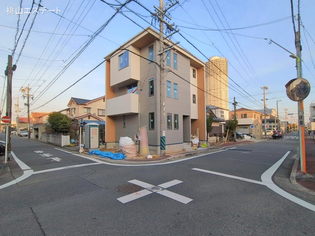 愛知県名古屋市北区成願寺１丁目の新築戸建て外構写真 2026年2月4日撮影