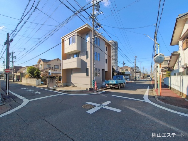 愛知県名古屋市北区成願寺１丁目の新築戸建て外構写真 2026年2月25日撮影