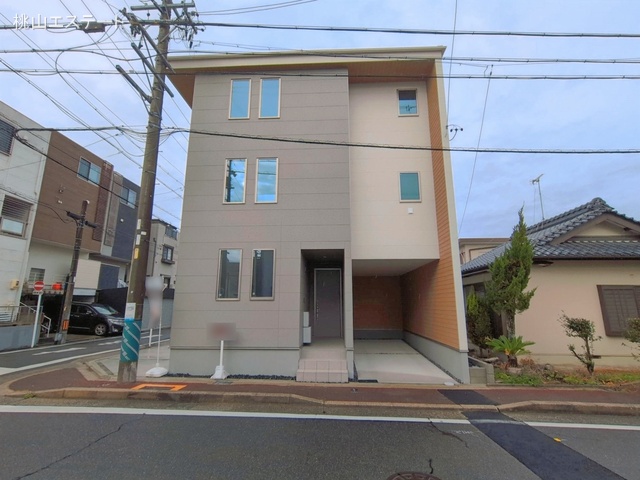 愛知県名古屋市北区成願寺1丁目の新築戸建て完成写真 2026年3月25日撮影