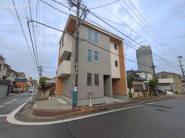 愛知県名古屋市北区成願寺1丁目の新築戸建て完成写真 2026年3月25日撮影