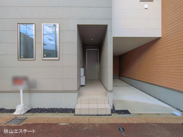 愛知県名古屋市北区成願寺1丁目の新築戸建て完成写真 2026年3月25日撮影