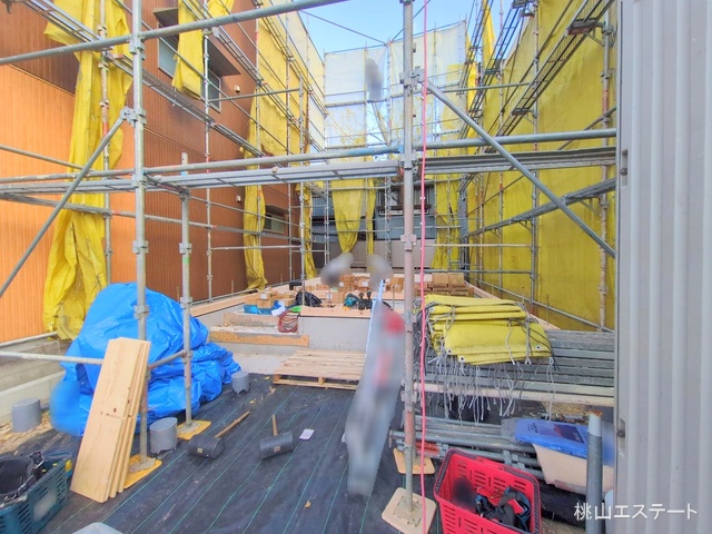 愛知県名古屋市北区長喜町４丁目の新築戸建て基礎写真 2025年12月10日撮影