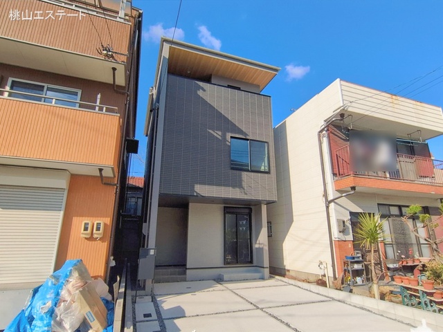 愛知県名古屋市北区長喜町４丁目の新築戸建て完成写真 2026年2月25日撮影