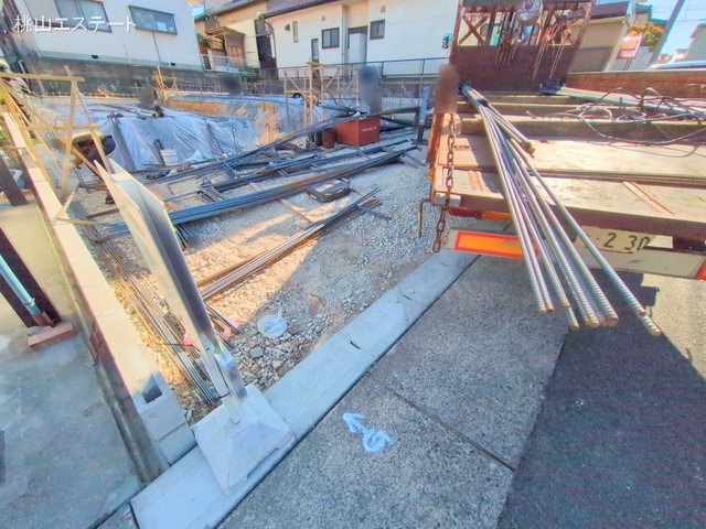 愛知県名古屋市緑区ほら貝１丁目の新築戸建て基礎写真 2025年12月11日撮影