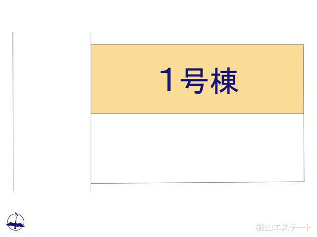 愛知県名古屋市緑区ほら貝１丁目の新築戸建て全体区画図 ※図面と異なる場合は現況を優先