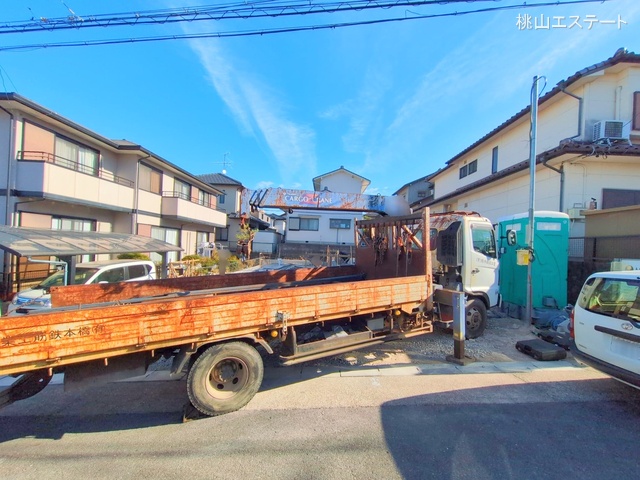 愛知県名古屋市緑区ほら貝1丁目の新築戸建て基礎写真 2025年12月11日撮影
