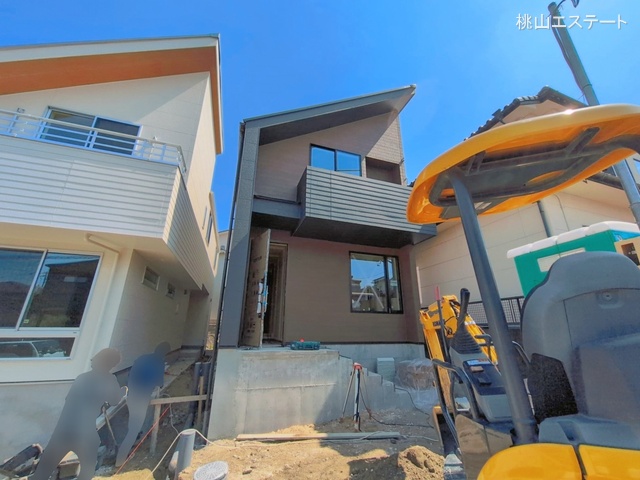 愛知県名古屋市緑区ほら貝1丁目の新築戸建て外構写真 2026年3月22日撮影