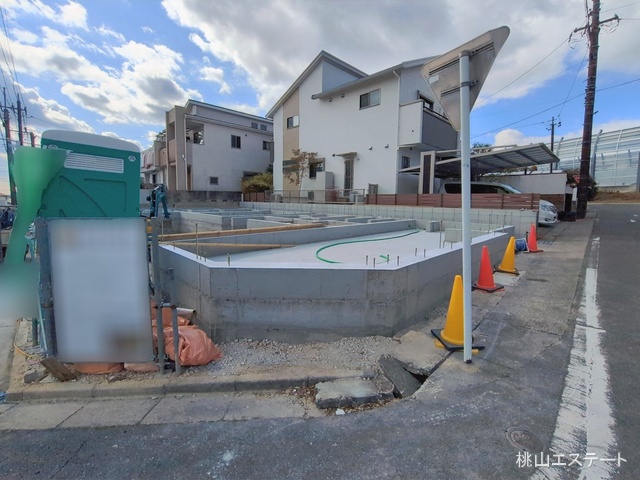 愛知県名古屋市緑区黒沢台１丁目の新築戸建て基礎写真 2026年2月1日撮影