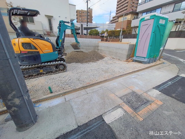 愛知県名古屋市緑区黒沢台１丁目の新築戸建て基礎写真 2026年2月1日撮影