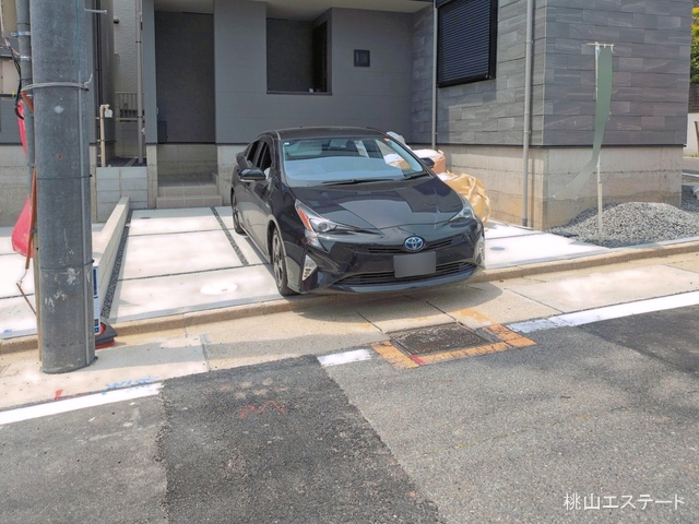 愛知県名古屋市緑区黒沢台１丁目の新築戸建て完成写真 2026年5月12日撮影